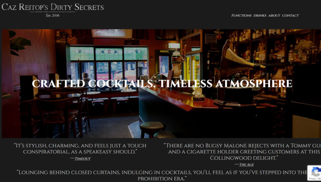 caz reitop’s dirty secrets homepage